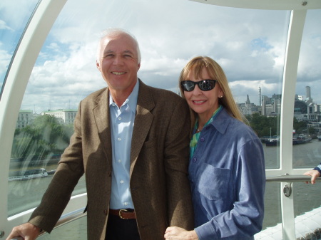 Tom and Suz Riding the London Eye in Sept 2005