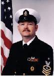 Me in the Navy 3 years Before Retirement