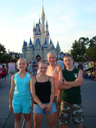 The kids at Disney June 2007