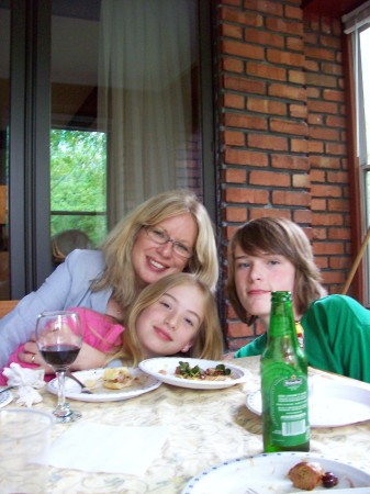 May 2007 with son & daughter