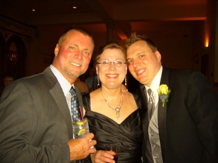 Nephew, Sister & I at wedding 10/4/2011