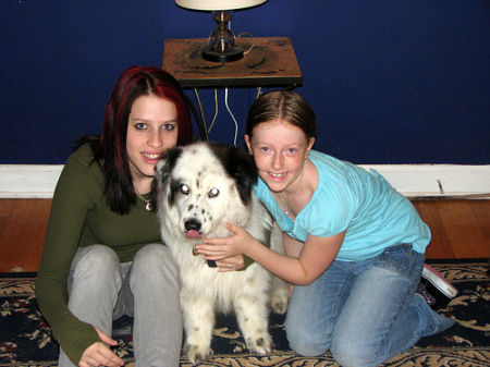 12-2007 my girls and my boy mojo