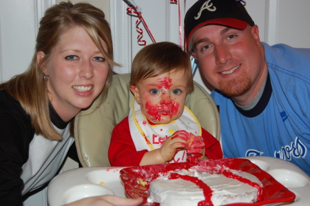 C.J.'s 1st birthday