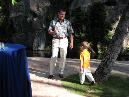 My husband and son in Maui Feb.2007