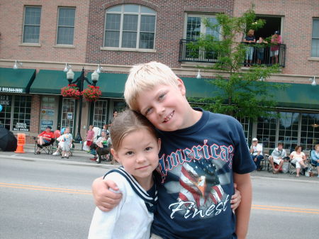 At Brighton's 4th of July parade