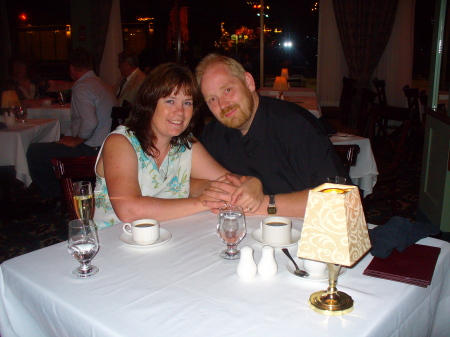dinner at the Copper Room in Harrison Hot Springs