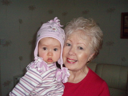 My first Grandchild Rachel (8 months old)