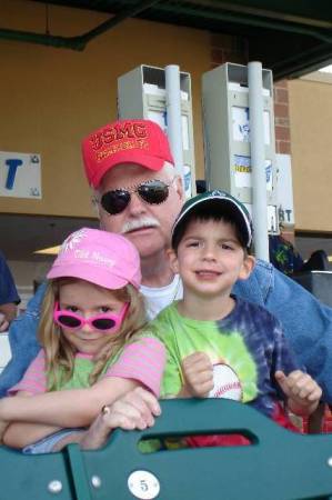 Now Photo: Grandpa with Matthew and Meagan '08