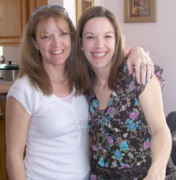 My sister Patty and I