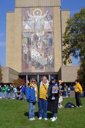 "Touchdown Jesus" University of Notre Dame, October 2006