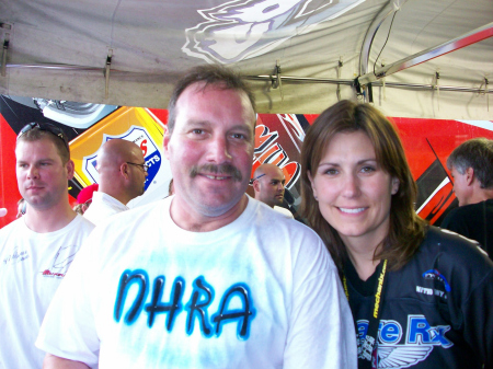 BEN AT THE DRAG RACES