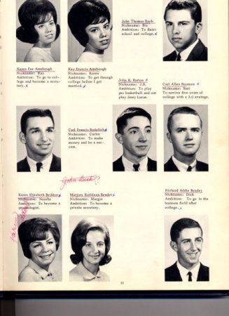 Pat Schaffer,Clark's album, Class of 1964