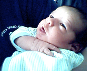 my grandson Gabriel at 3 days old