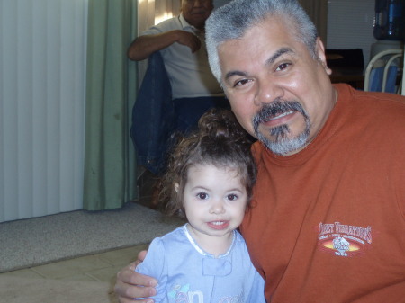 Me and one of my granddaughters