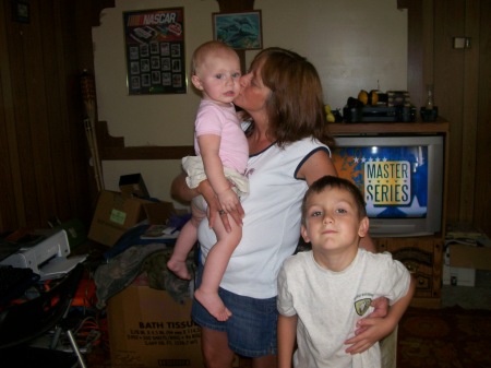 Me and my grandchildren taken july 2007