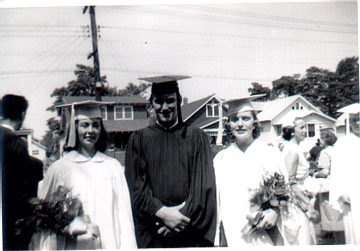 Graduation Mont Pleasant High School 1957