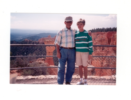 One of our many vacations together....the Grand Canyon