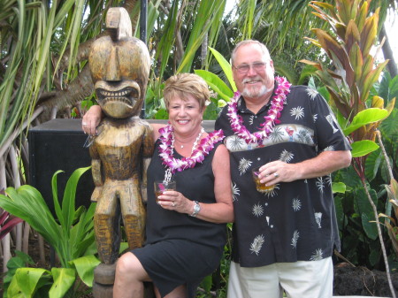 Tim and Carol in Maui