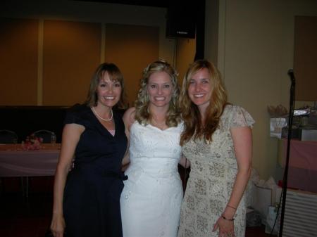 Beverly, Julie, & me at Julies Wedding 5-5-07