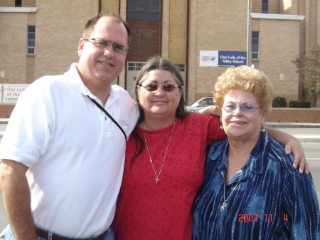 My mom, sister, and I