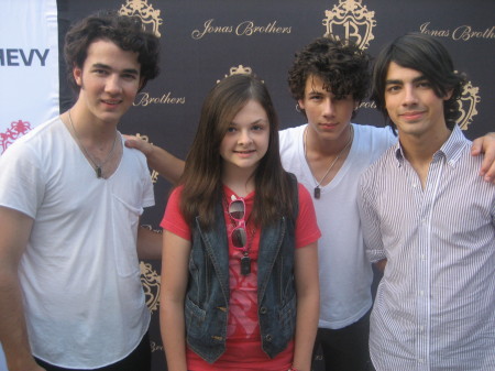 ashley w/jonas brothers