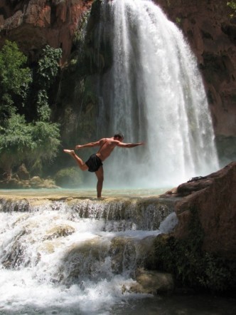 moonie falls....south rim of the grand canyon august 2007