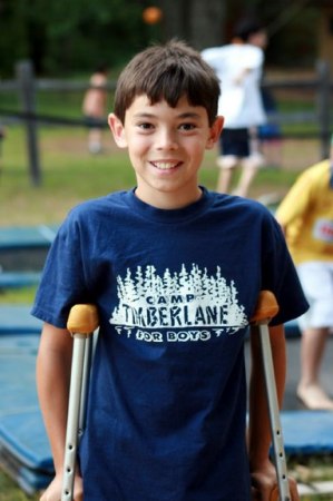 Alec at Camp Timberlane, 2007