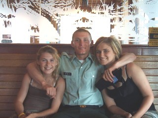 Son Christopher and daughters Emma and Arielle