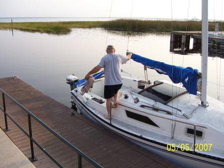 a.m. launch, East Lake Toho