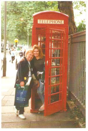 London-My Mom and me