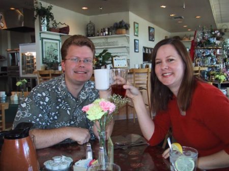 Eric and Kristin's first anniversary, 2006