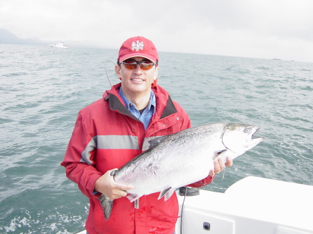 Salmon fishing in Alaska