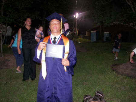 My son's graduation " Class of 07"