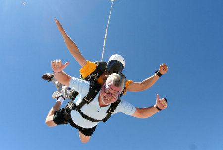 Skydiving in Eloy