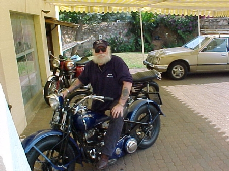 Gary's other 1942 Harley Model-U South Afrika