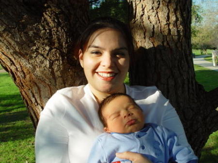 Mommy & Alex (1 mo. old)