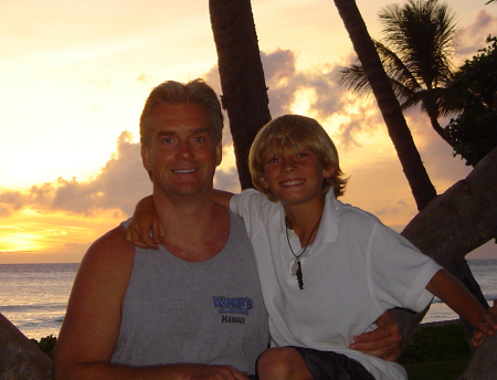 Bob and James - Maui Sunset 07