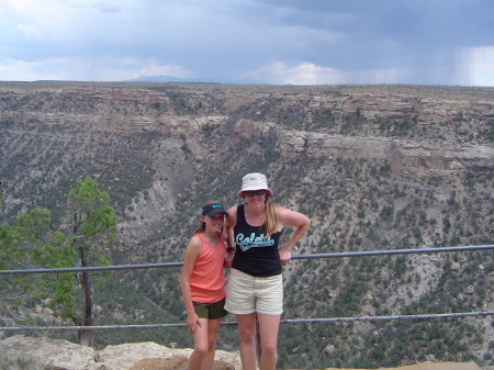 Mesa Verde Nat'l Park '06 w/ my daughter
