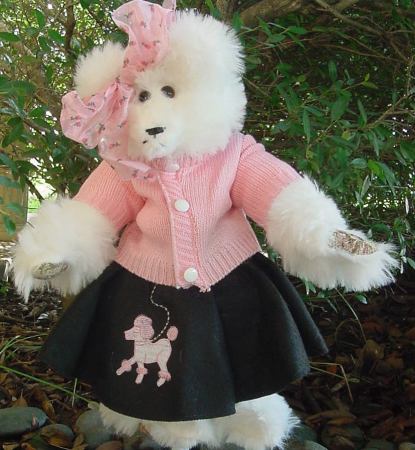 50's Poodle Skirt Bear