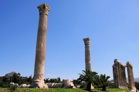 Remnants of Zeus Temple