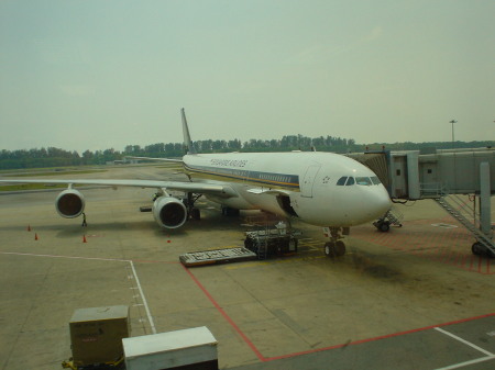 A340/500 Changi Singapore