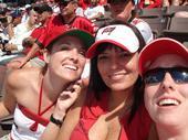 Tampa Bay Buc Game w/ the girls