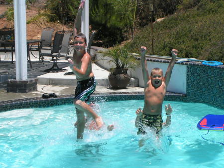 Boys In The Pool