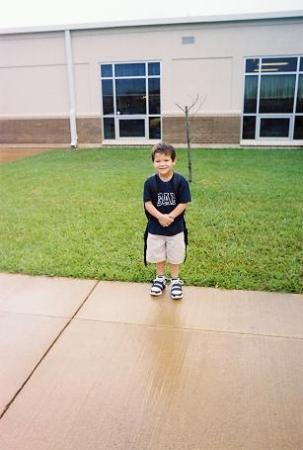 Luke's 1st Day of Kindergarden