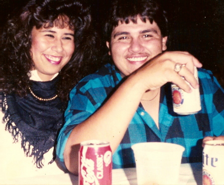 me and Donna Sept. 1989