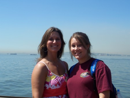 Mallory and Me...Ellis Island/Statue of Liberty...May 07