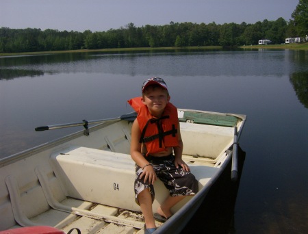 Luke going Fishing