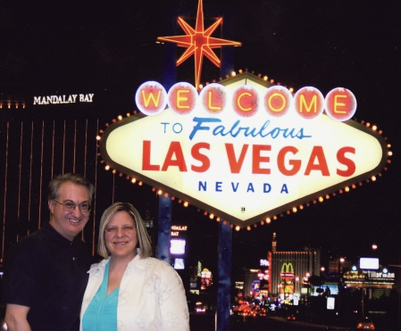 Patrick & Loral in Las Vegas, April 2007.