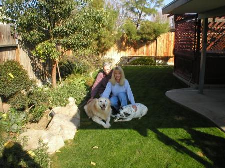 Wayne & Karen with Bear & Tasha