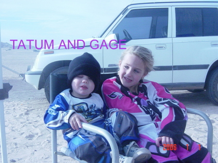 GAGE AND COUSIN TATUM